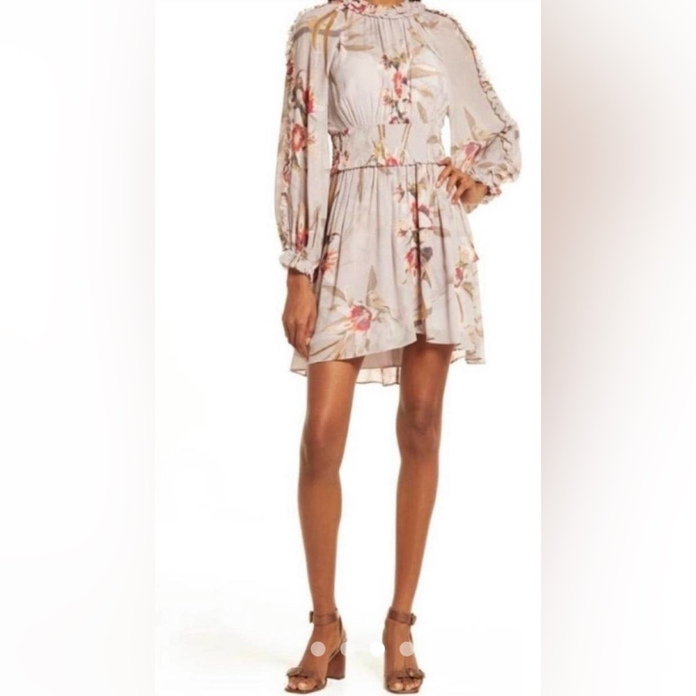 ALL SAINTS  Thallo Kuroyuri-Print Woven Mini Dress - Picture 16 of 16